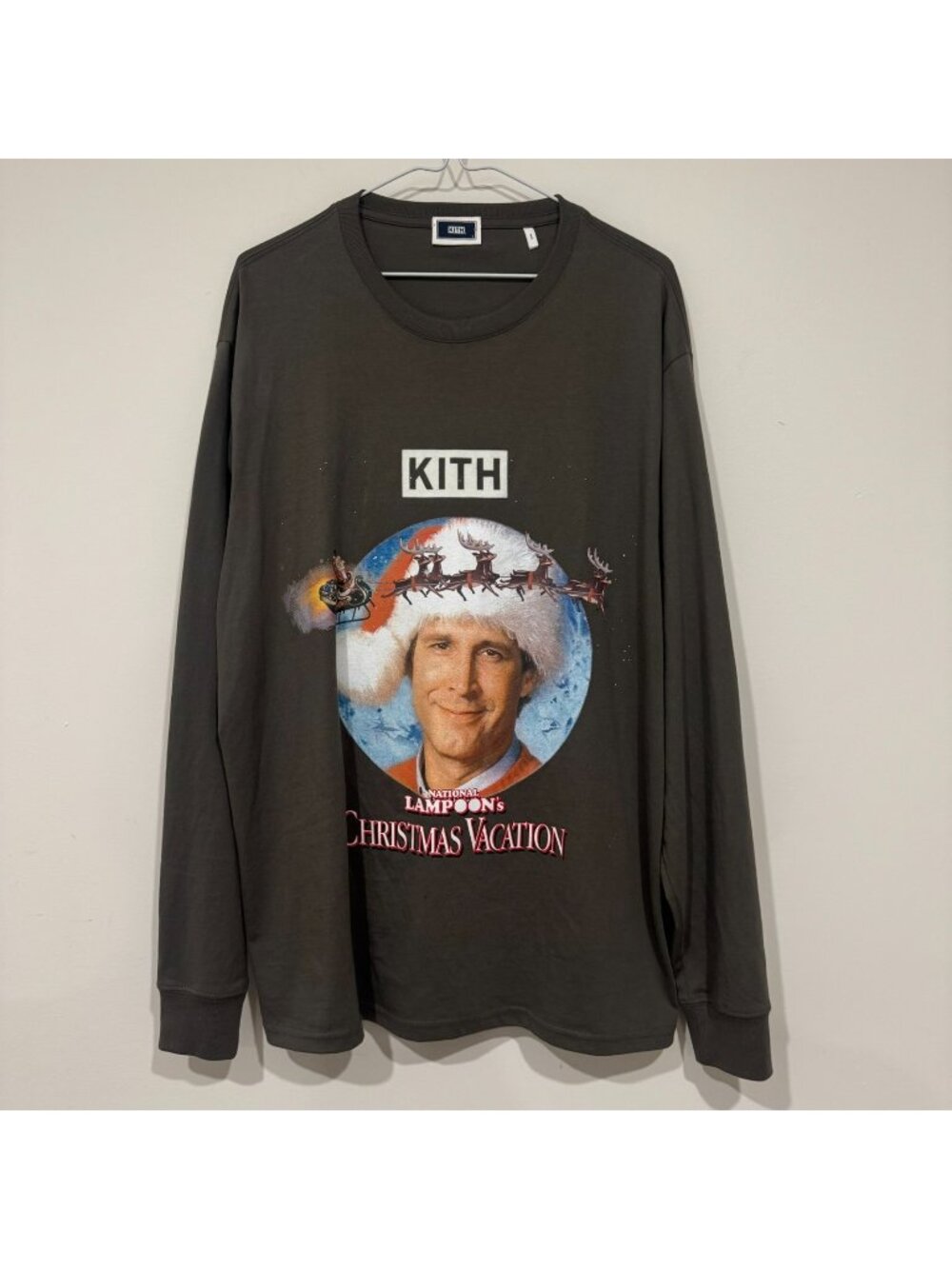 KITH National Lampoon's Christmas Vacation Long Sleeve Shirt Size L